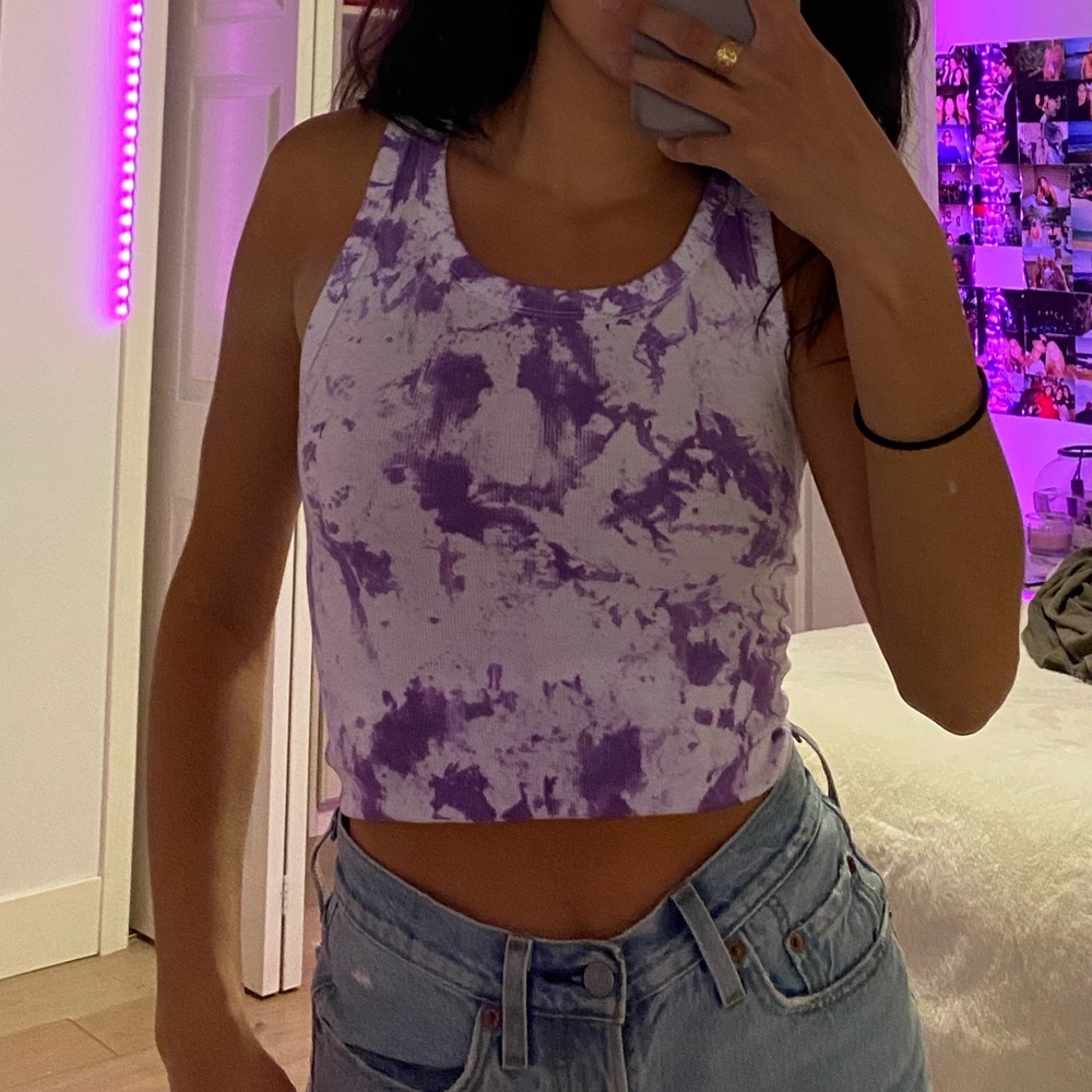 Brand new tie dye tank tops! Comes in any color! - Picture 2 of 5